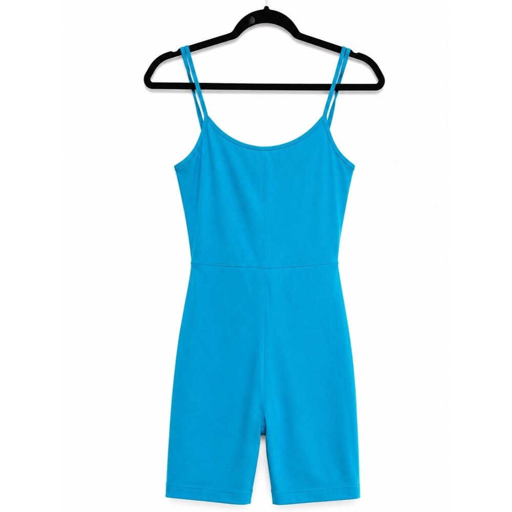 Turquoise Active Romper Size Med | Pilates Princess Athleisure One-Piece